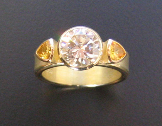Textured Band Ring – Alexandra Hart Designer Jewelry