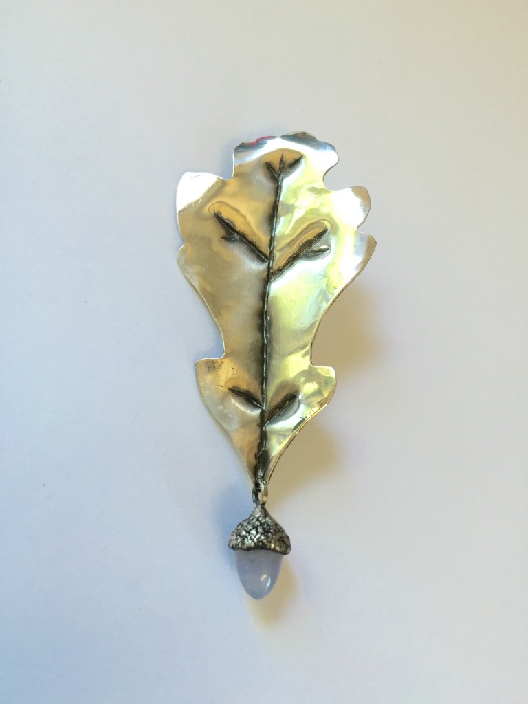 French Oak Leaf Pin/Pendant