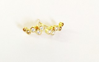 Natural Fancy Multi-Color Diamond Earrings